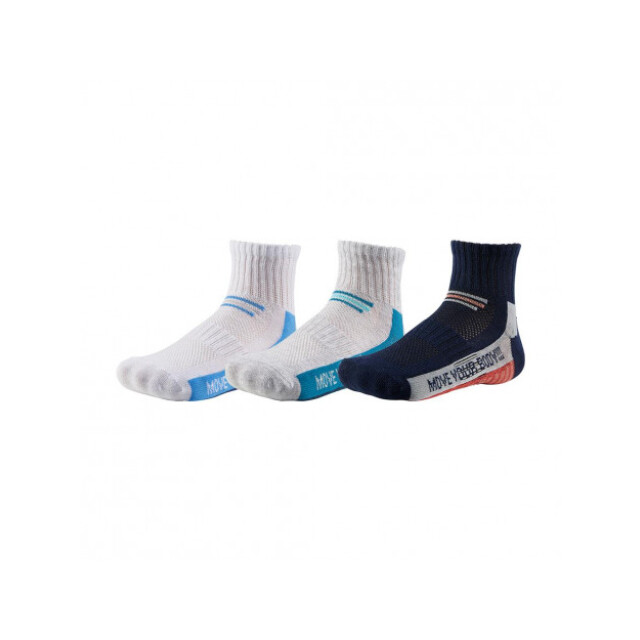 In Control 866 3pack sport socks 15345333 Blauw|23-26 large