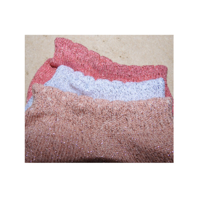 In Control 866 3pack lurex sneakersocks 15345368 Roze|35-38 large