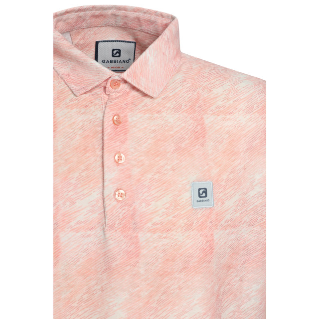 Gabbiano Heren polo 233565 478 fresh coral Gabbiano Polo 233565 478 Fresh Coral large