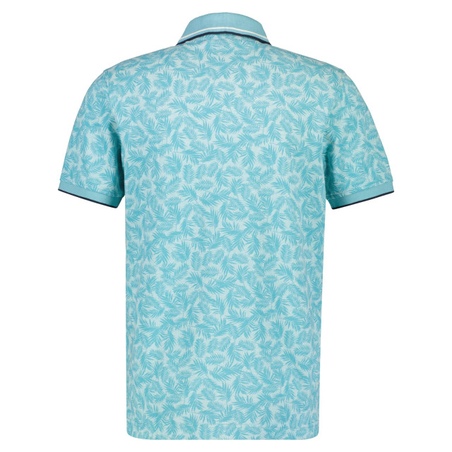 Lerros Heren polo 2333275 418 light turquoise tonic Lerros polo 2333275 418 Light Turquoise Tonic large