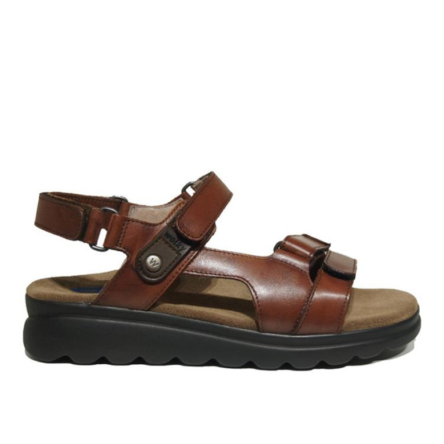 Wolky 01525 Sandalen Bruin 01525 large