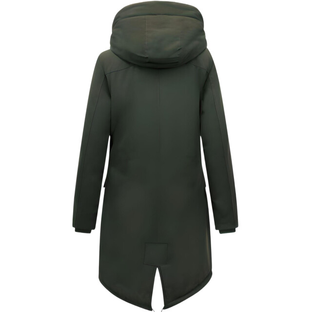 Gentile Bellini Lange winterjas met capuchon 2728 large