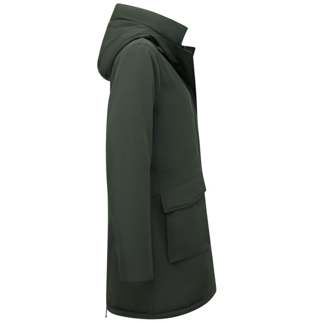 Gentile Bellini Lange winterjas met capuchon 2728 large