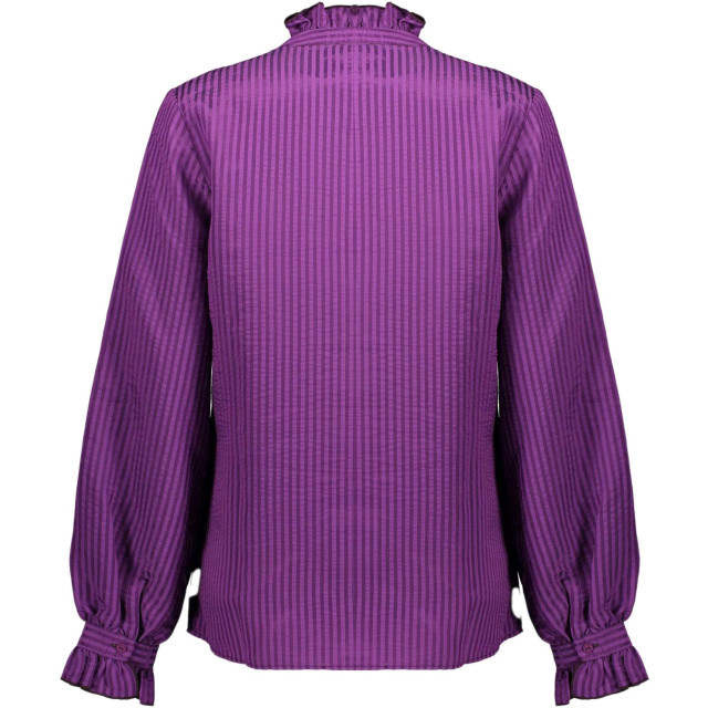 Geisha Blouse purple stripe 33629-20-000380 large