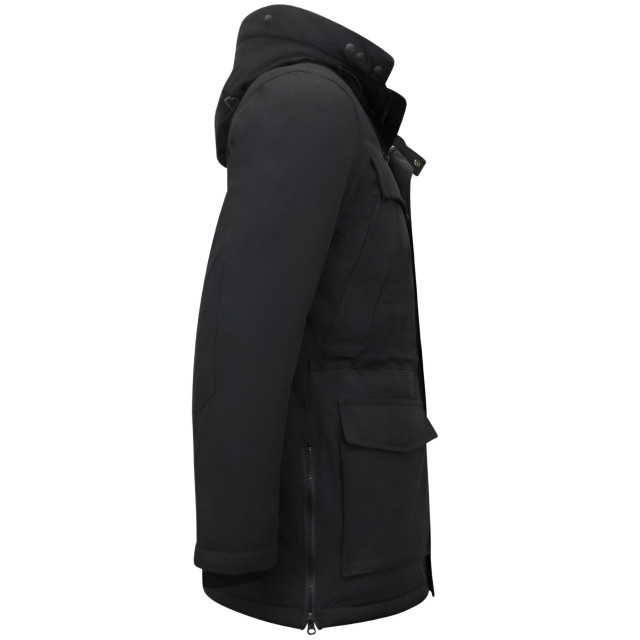 Enos Lange parka jas met capuchon 891 large