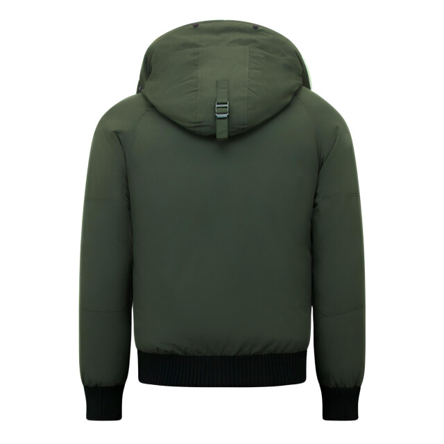 Enos Winterjas kort met capuchon 8821 large