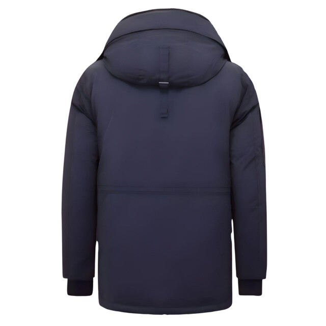 Beluomo Halflange winterjas met capuchon 7503 large