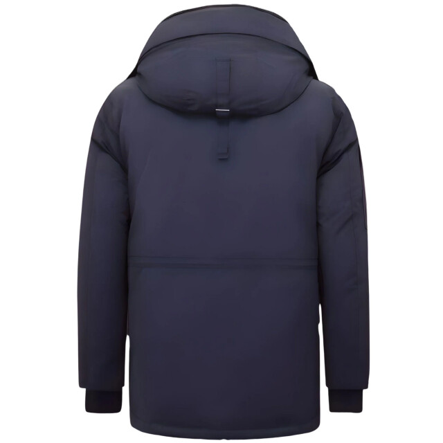 Beluomo Halflange winterjas met capuchon 7503 large