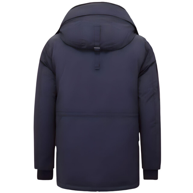 Beluomo Halflange winterjas met capuchon 7503 large