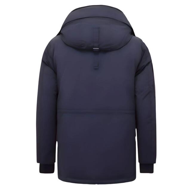 Beluomo Halflange winterjas met capuchon 7503 large
