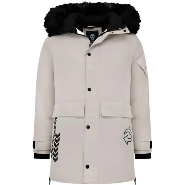 Enos Parka jas met faux bontkraag PI-9803B large