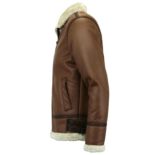 Tony Backer Lammy coat shearling jacket T-2807 large