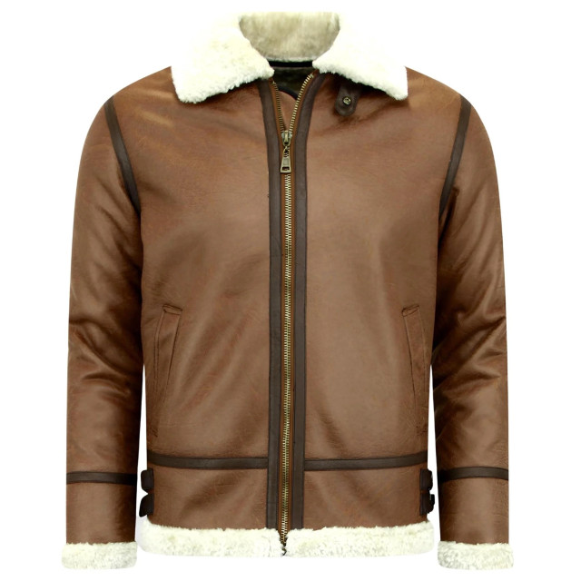 Tony Backer Lammy coat shearling jacket T-2807 large