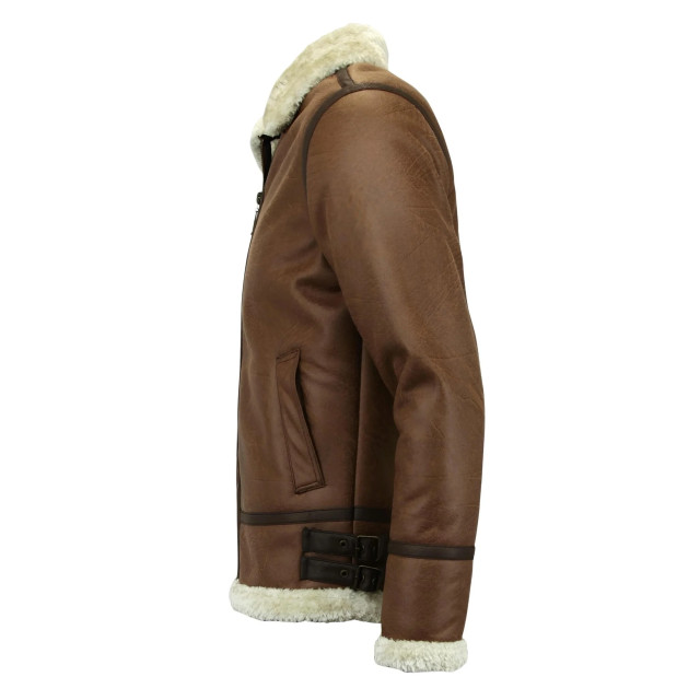 Tony Backer Lammy coat shearling jacket T-2807 large