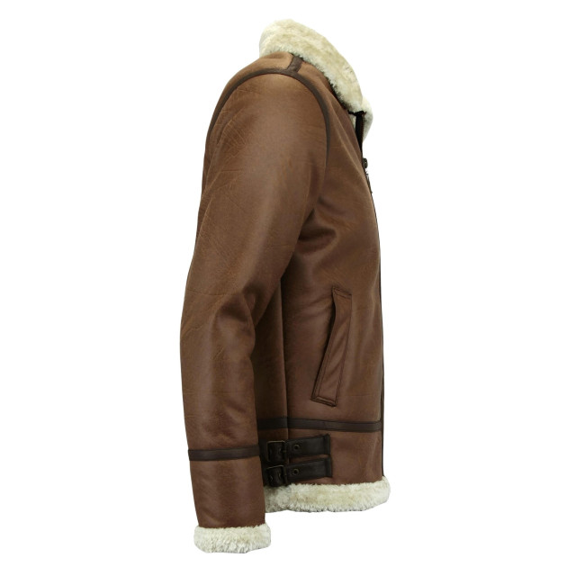 Tony Backer Lammy coat shearling jacket T-2807 large