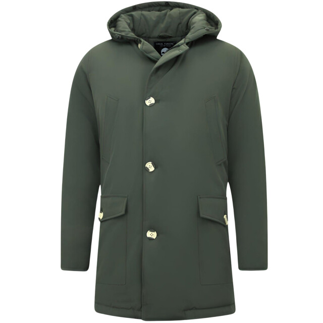 Enos Lange winterjas parka 7101 large
