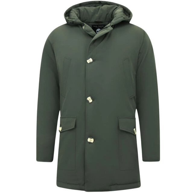 Enos Lange winterjas parka 7101 large