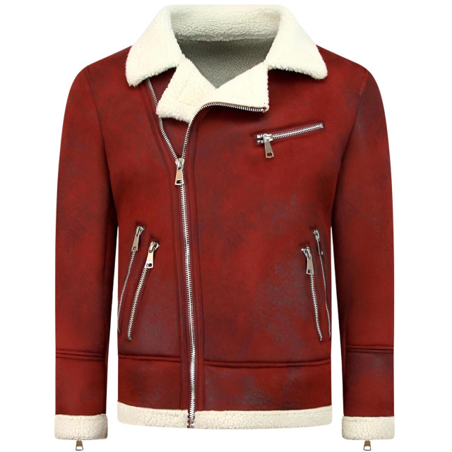 Tony Backer Imitatie bontjas lammy coat QQ551-2 large