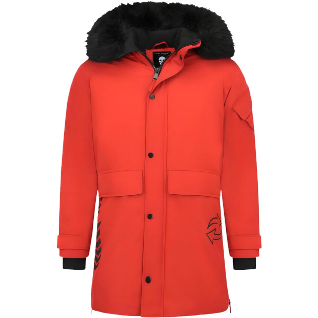 Enos Parka jas met bontkraag PI-9803R large