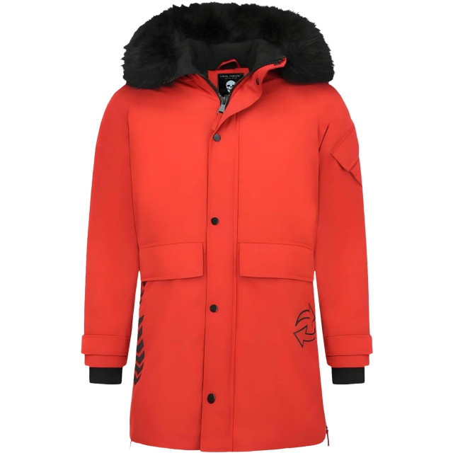 Enos Parka jas met bontkraag PI-9803R large