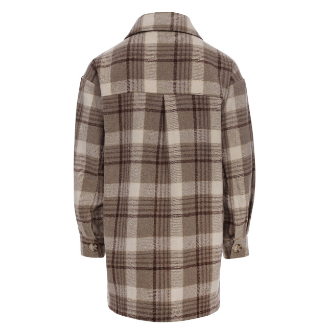 Looxs Revolution Oversized lange blouse ruit voor meisjes in de kleur 2331-5130-998 large