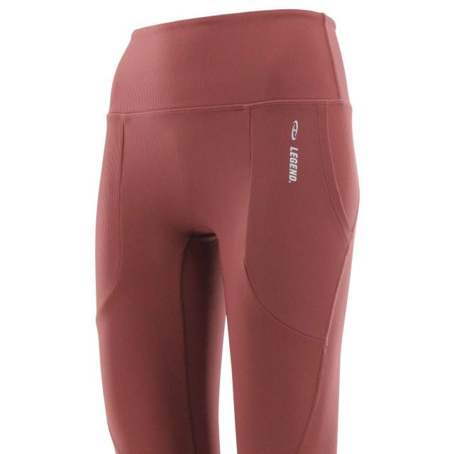 Legend Sports Sportlegging dames red bean Y4630089RLS large