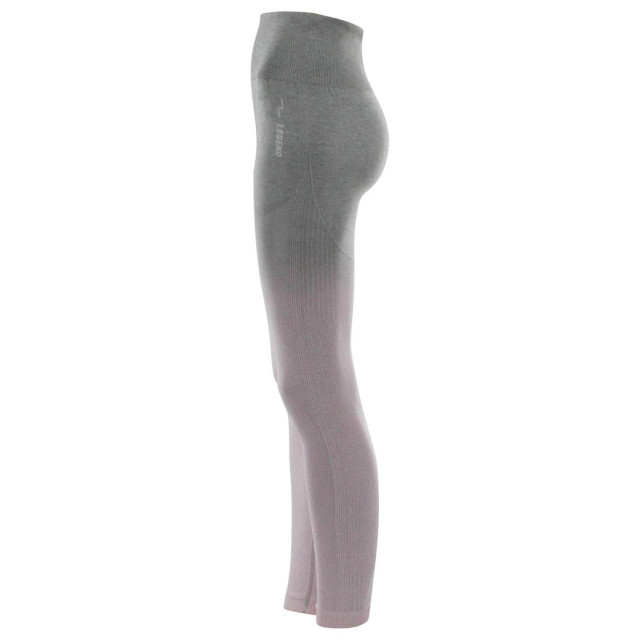 Legend Sports Sportlegging grey pink Y3530001PINKGREY LEGGINGS large