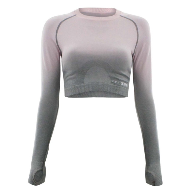 Legend Sports Dames sport-top grey pink Y3530001PINKGREYTOPS large