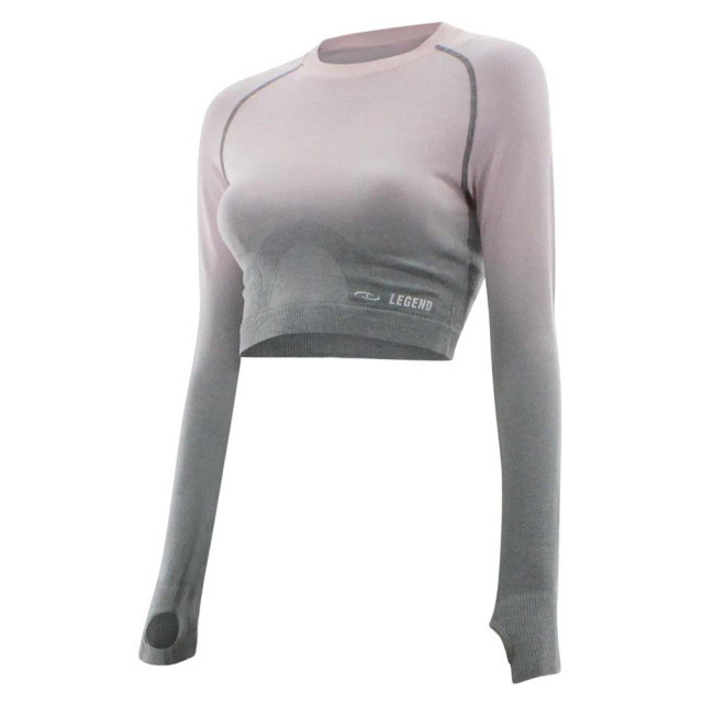 Legend Sports Dames sport-top grey pink Y3530001PINKGREYTOPS large