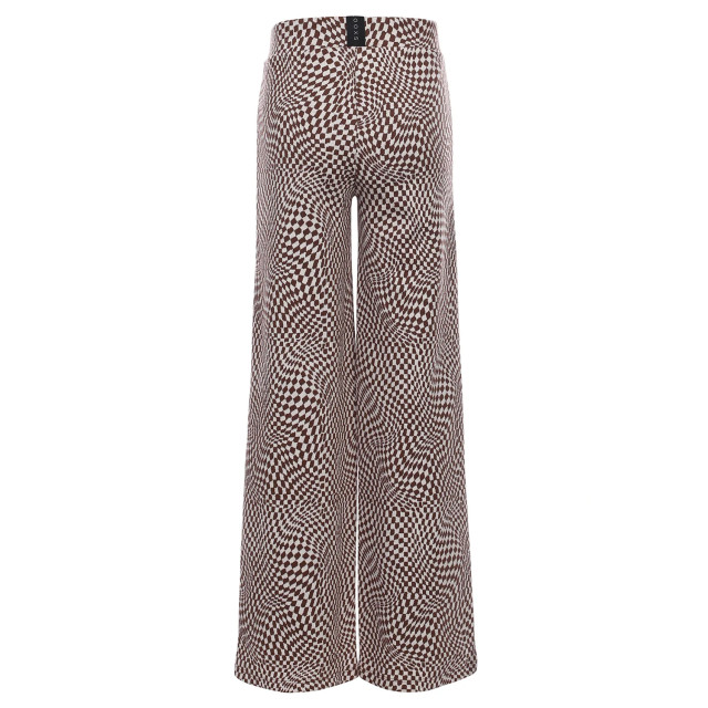 Looxs Revolution Wide leg broek swirl print bruin voor meisjes in de kleur 2331-5625-818 large