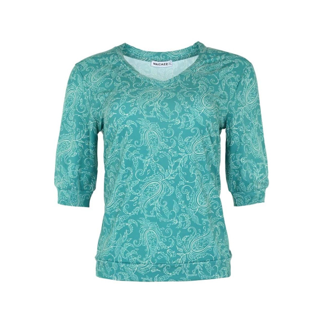 MAICAZZ Sp23.60.015 bibi-top green paisley SP23.60.015 large