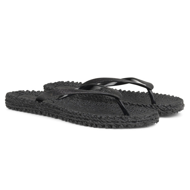 Ilse Jacobsen Flipflops with glitters black CHEERFUL01-001 large