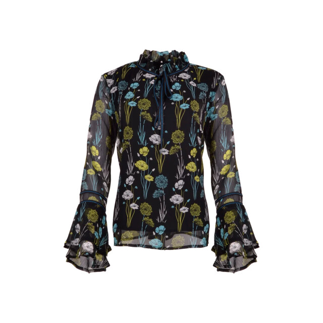 MAICAZZ Blouse nahara sp20.20.002 flower blouse NAHARA SP20.20.002 flower large