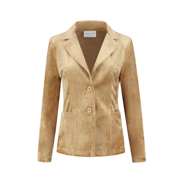 Helena Hart Velours kort uni 7424uni camel 7424uni large