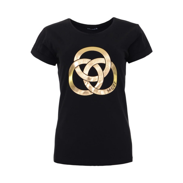 MAICAZZ Yssa t-shirt black-gold sp23.75.021 SP23.75.021 large