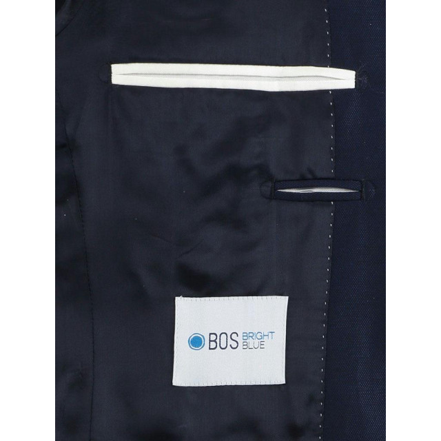 Bos Bright Blue Kostuum kostuum wol donker bos766 145322/29 156056 large