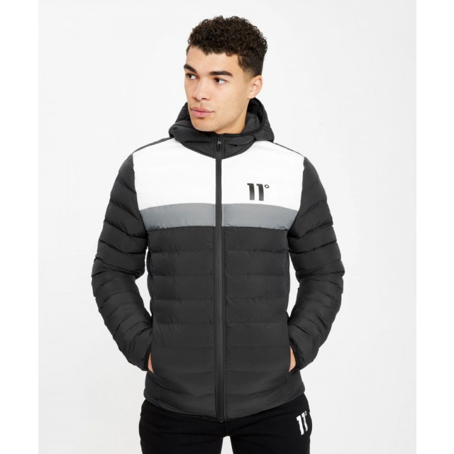 11 degrees colour block cheap jacket