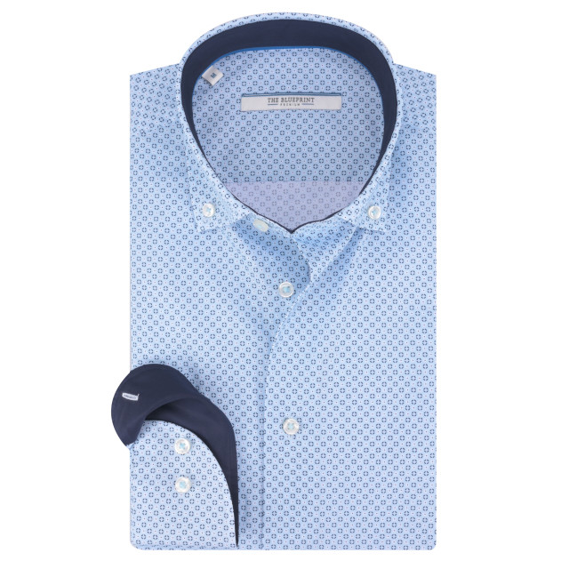 The Blueprint trendy overhemd met lange mouwen 086594-001-XXL large