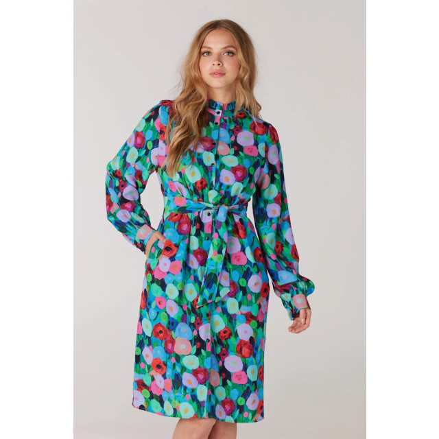 Jansen Amsterdam Jansen amsterdam wff512 dress julie-w23-000013-multi colour W23-000013 large