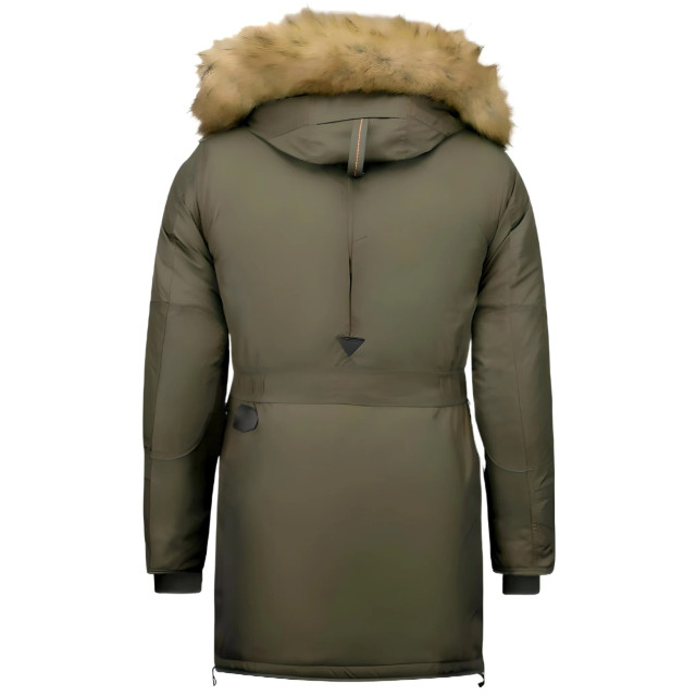 Just Key Parka jas met bontkraag 1773G large