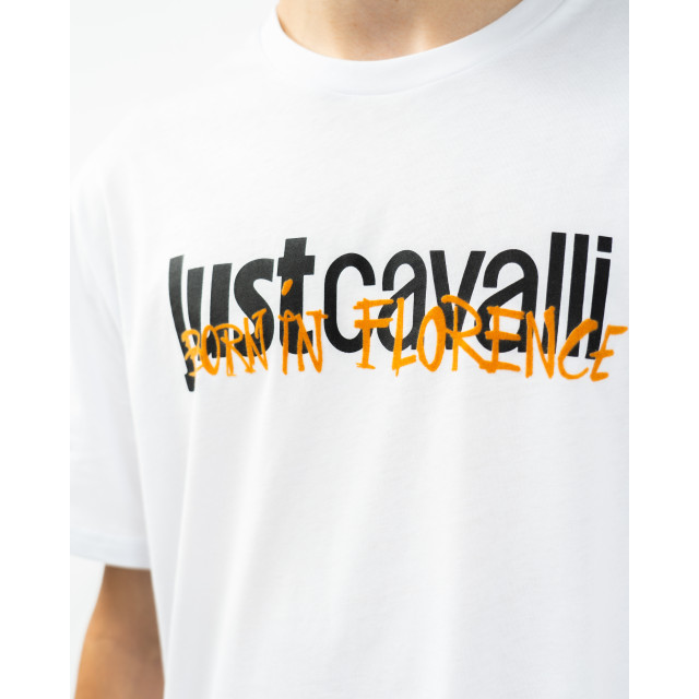 Just Cavalli  Magliette t-hirt magliette-t-shirt-00049676-white large