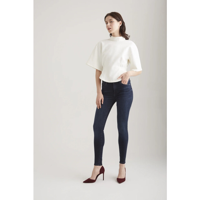 Cup of Joe Sophia dames skinny jeans blue black COJ Sophia Blue Black large