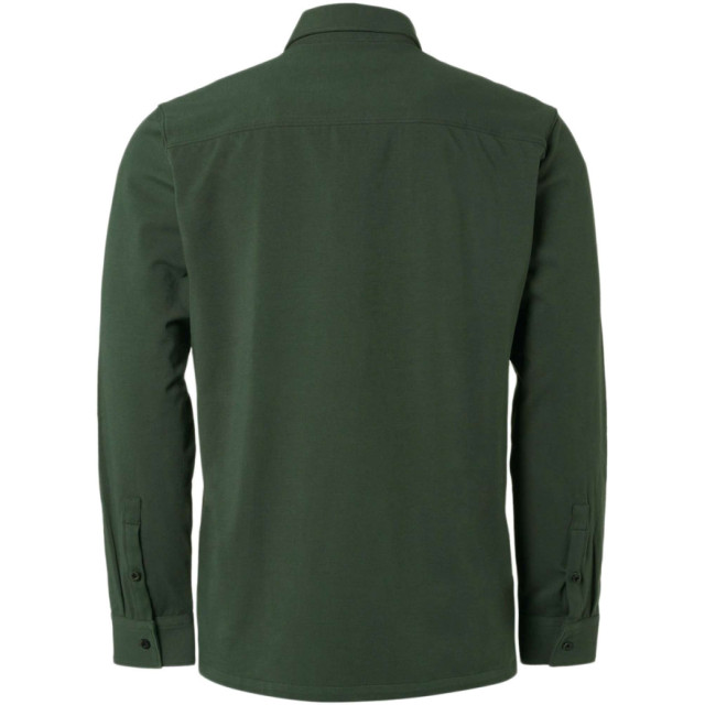 No Excess Shirt jersey stretch solid dark green 21410885-052 large