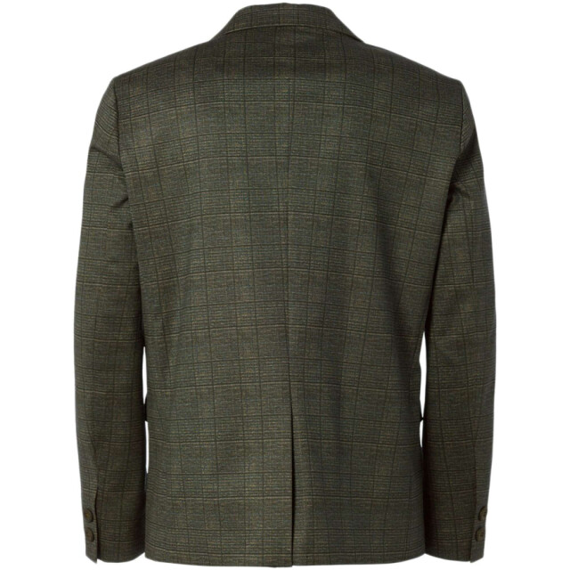 No Excess Blazer jersey stretch check taupe 21910805-044 large