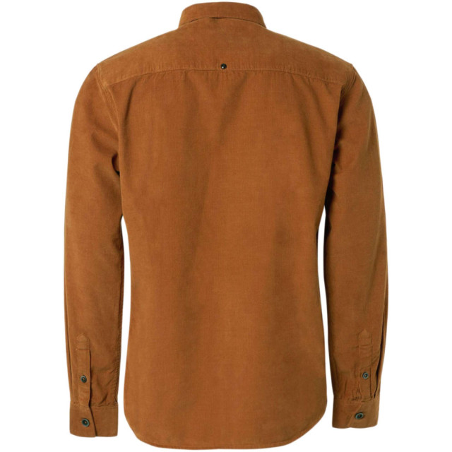 No Excess Shirt corduroy solid caramel 21430837SN-048 large