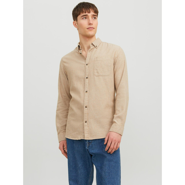 Jack & Jones Jjeclassic melange shirt ls sn 12235974 large