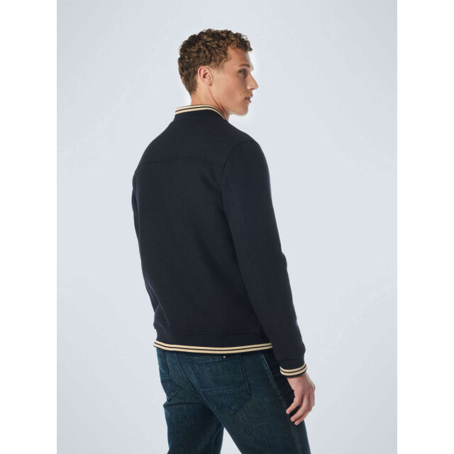 No Excess Jacket bomber fit with wool 2 colou dark night 21630810-178 large