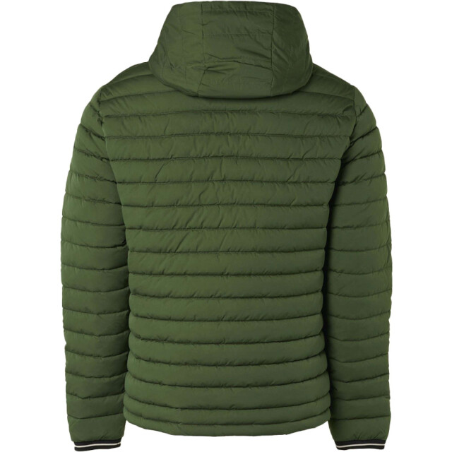No Excess Jacket hooded short fit padded dark green 21630705SN-052 large