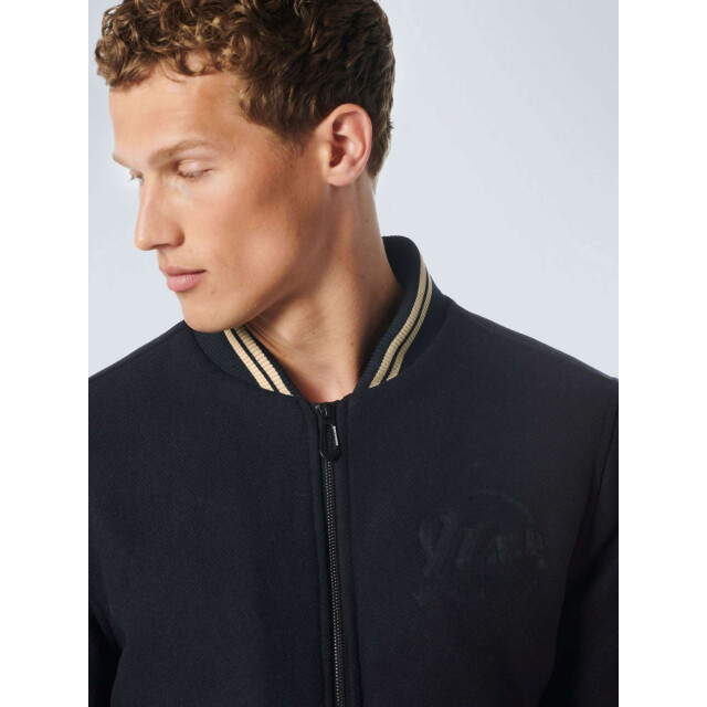 No Excess Jacket bomber fit with wool 2 colou dark night 21630810-178 large