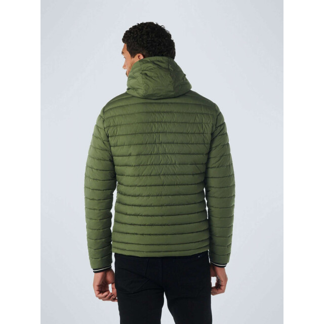 No Excess Jacket hooded short fit padded dark green 21630705SN-052 large